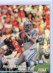 Peyton Manning 1999 Topps Stadium Club Refractor