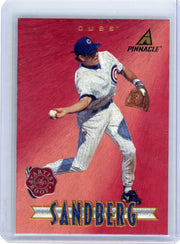 Ryne Sandberg 1997 Pinnacle Artist Proof red holo