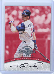 Jim Edmonds 1997 Donruss Signature Series autograph red