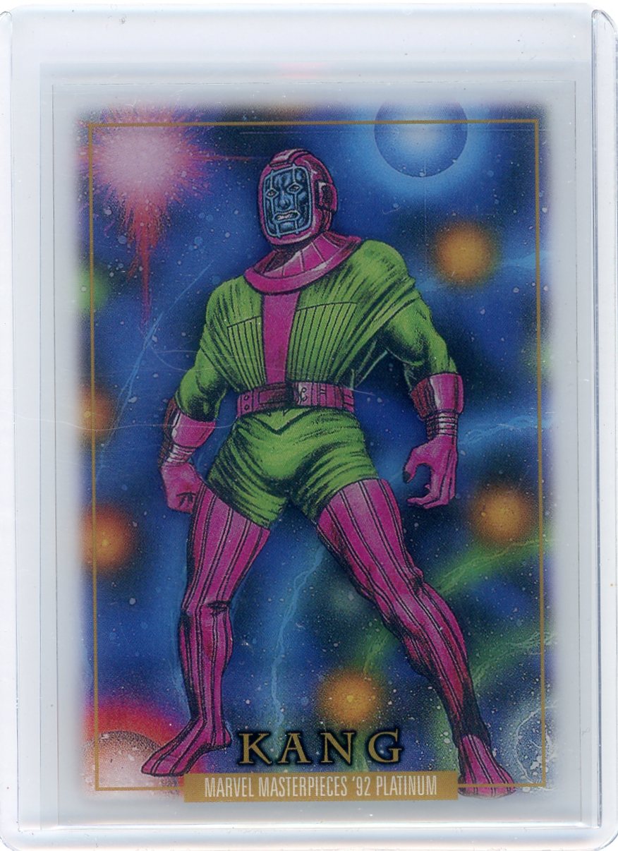 Kang 2024 Marvel Masterpieces '92 Platinum Clear Cut #44
