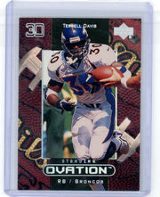 Terrell Davis 1999 Upper Deck Standing Ovation #'d 41/50