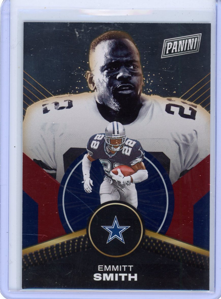 Emmitt Smith 2024 Panini Player of the Day red foil #'d 83/99