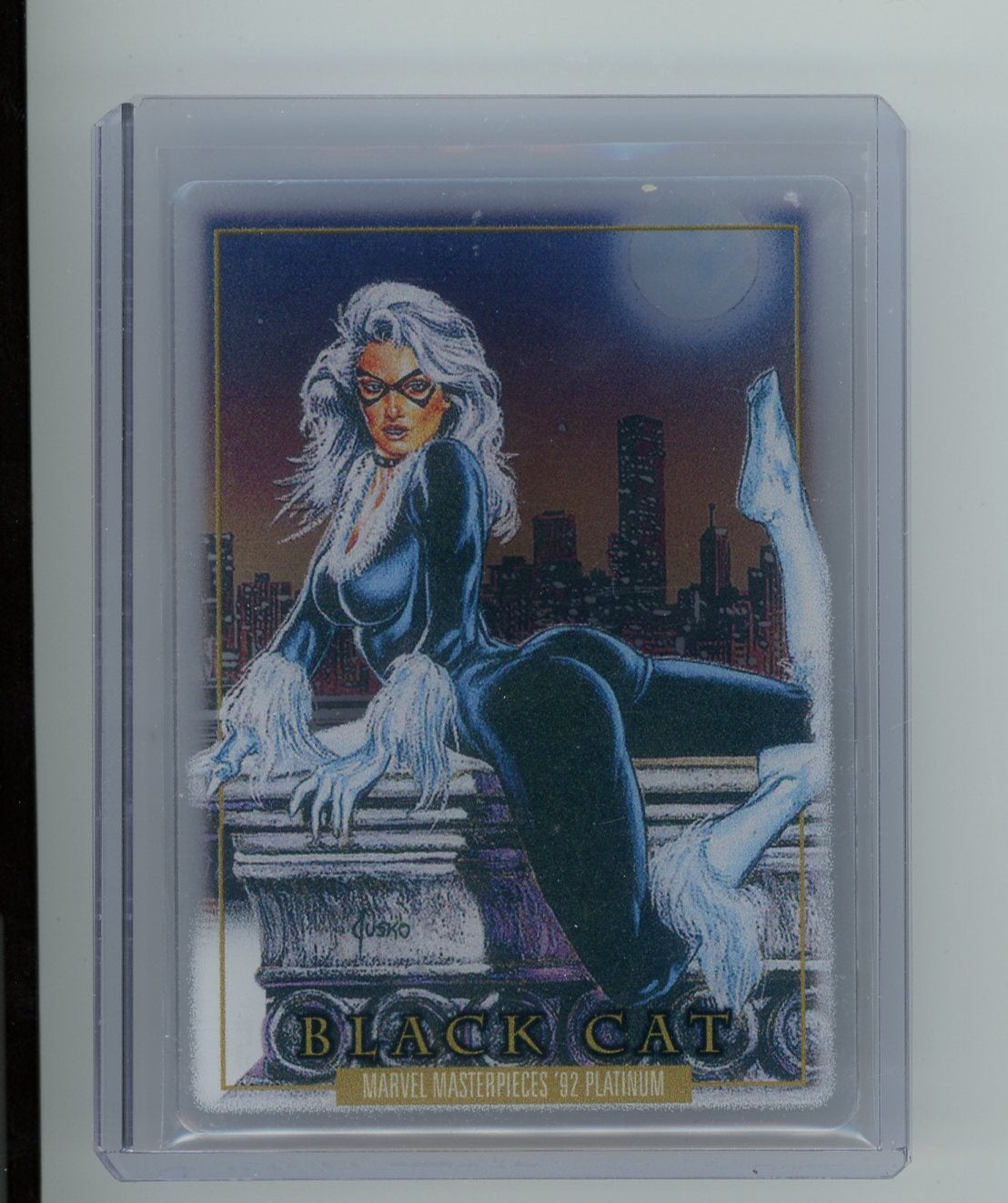 Black Cat 2024 Marvel Masterpieces '92 Platinum Plexi #5