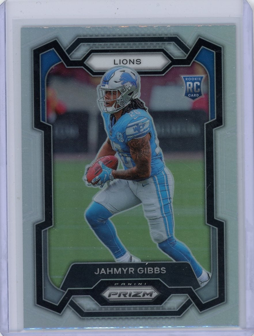Jahmyr Gibbs 2023 Panini Prizm Silver Rookie
