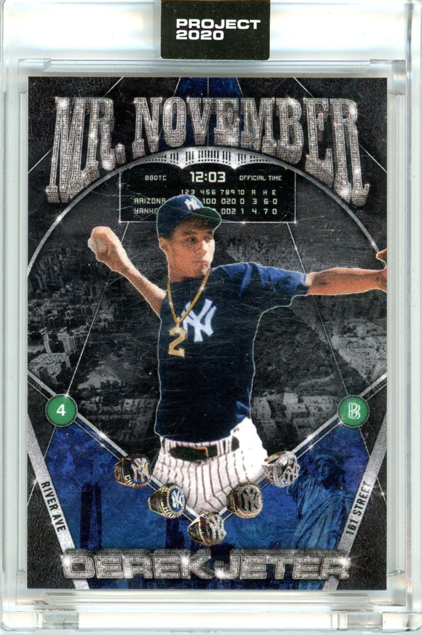 Derek Jeter 2020 Topps Project 20 by Ben Baller