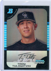Troy Tulowitzki 2006 1st Bowman Chrome refractor