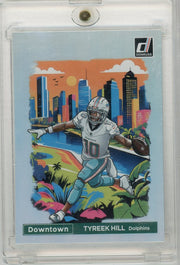 Tyreek Hill 2024 Panini Donruss Downtown SSP