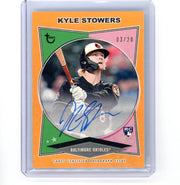 Kyle Stowers 2023 Topps Brooklyn Collection orange autograph #'d 03/20