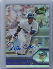 Robinson Cano 2005 E-Topps autograph