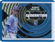 Bobby Witt Jr. 2022 Topps Generation Now rookie card black #'d 129/299