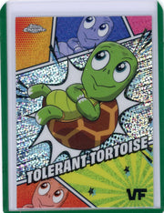 Tolerant Tortoise 2025 Topps Chrome VeeFriends Manga Speckle refractor