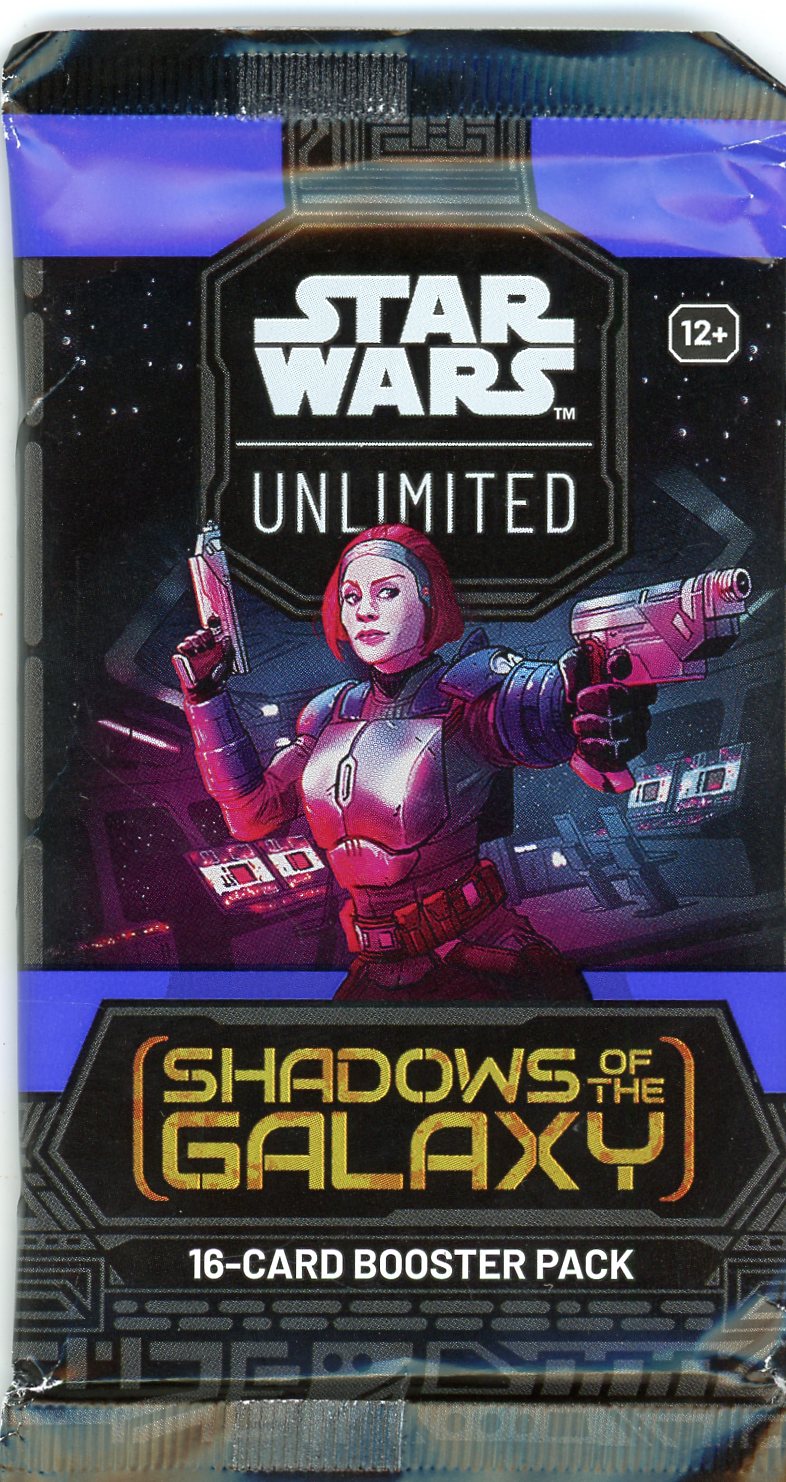 Star Wars Unlimited Shadows of the Galaxy booster pack