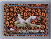 Josh Gibson 2024 Topps Update Jack-o'-lantern foil sp