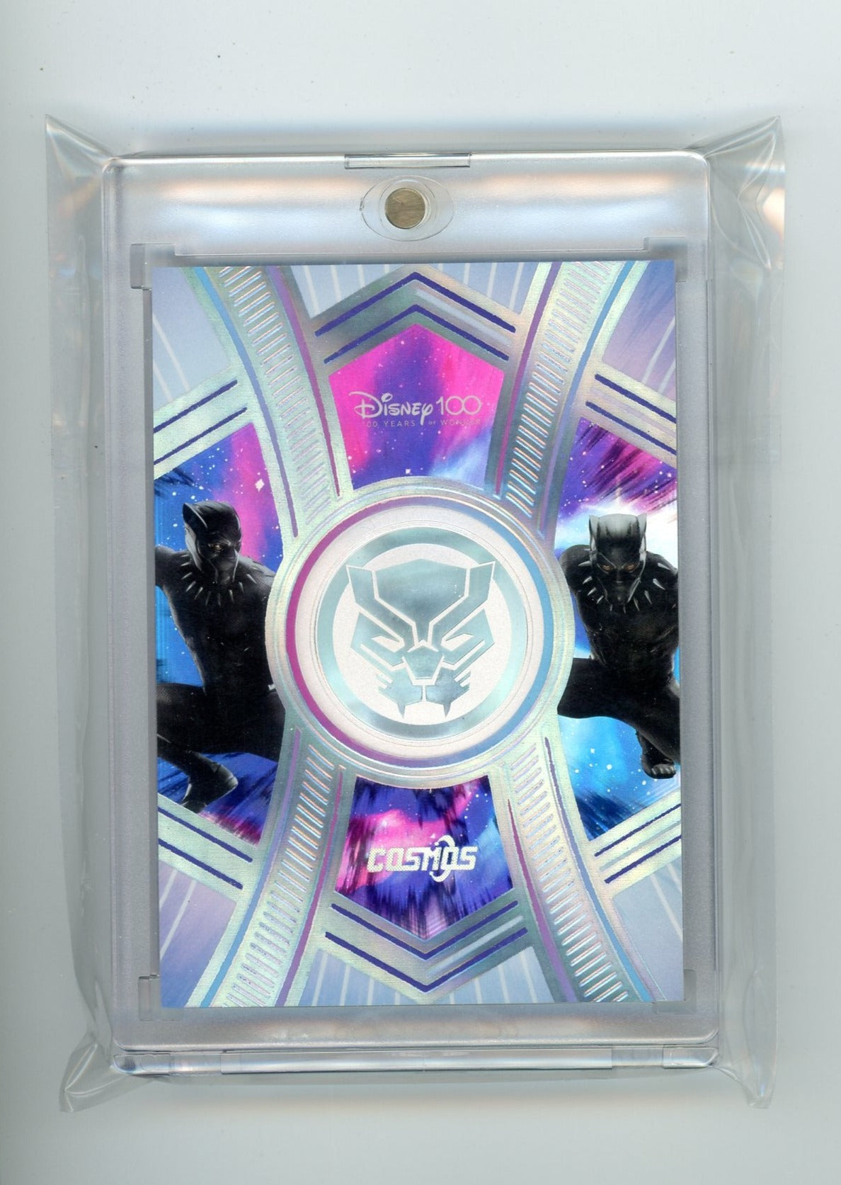 Black Panther 2023 Kakawow Cosmos Disney100 All-Star Medallion #'d 040/255