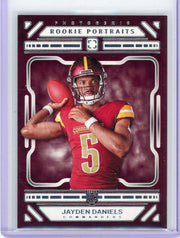 Jayden Daniels 2024 Panini Photogenic rookie card