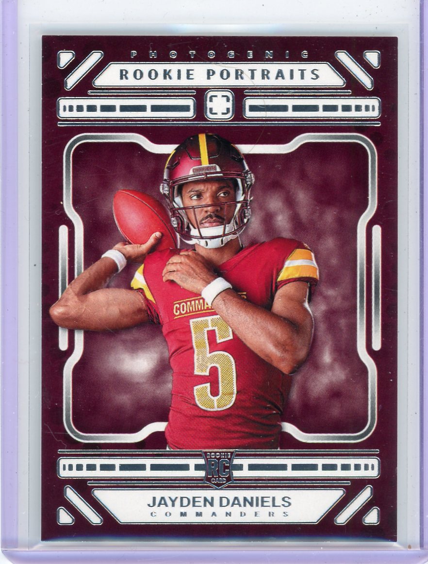 Jayden Daniels 2024 Panini Photogenic rookie card