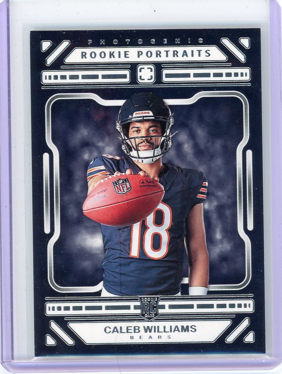 Caleb Williams 2024 Panini Photogenic rookie card