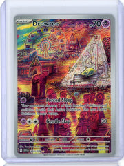 Drowzee Pokémon Scarlet & Violet Illustration Rare #210/198