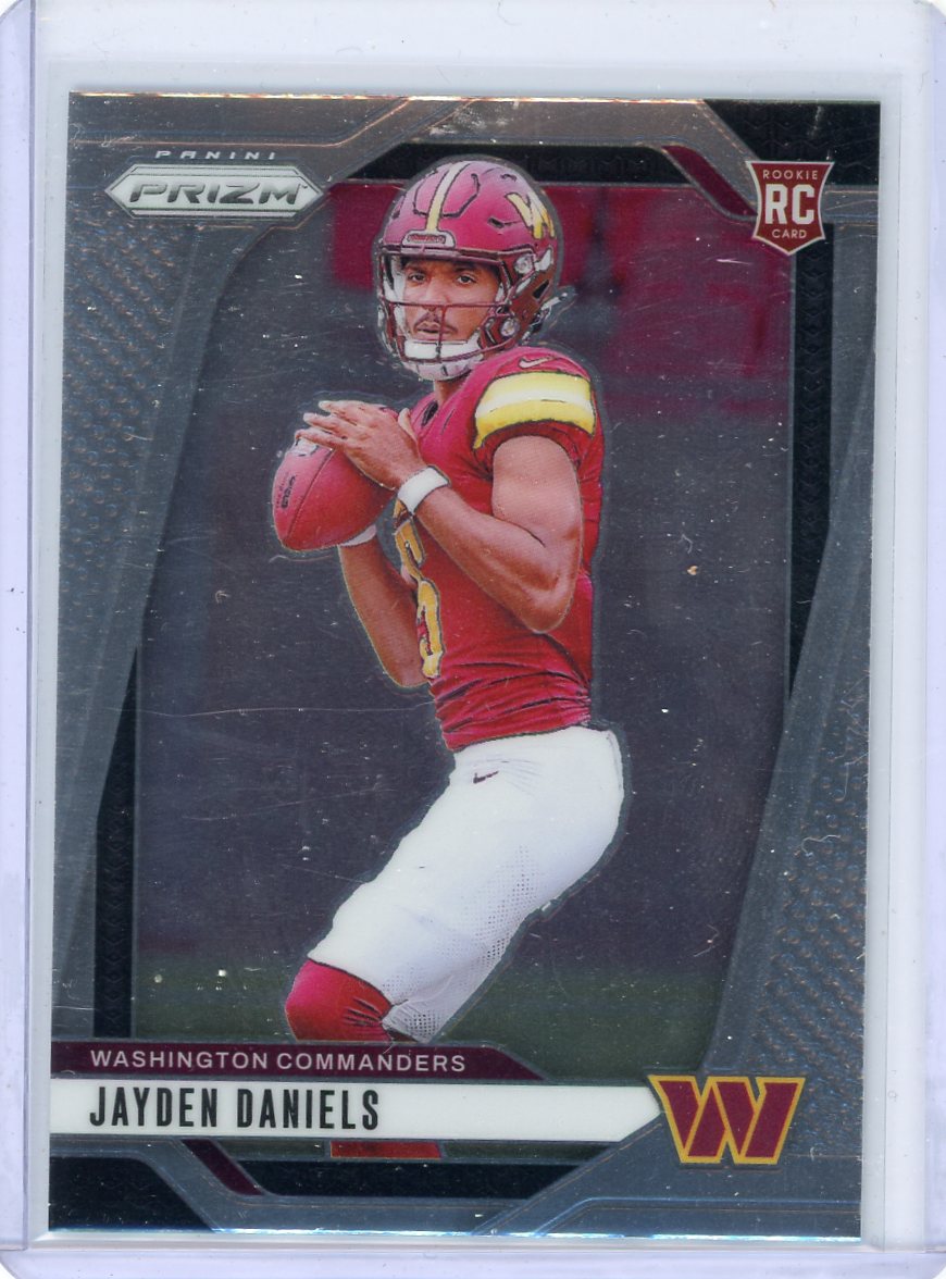 Jayden Daniels 2024 Panini Prizm rookie card