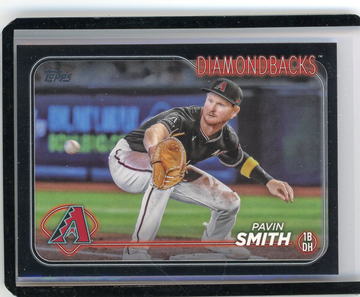 Pavin Smith 2024 Topps black #'d 42/73