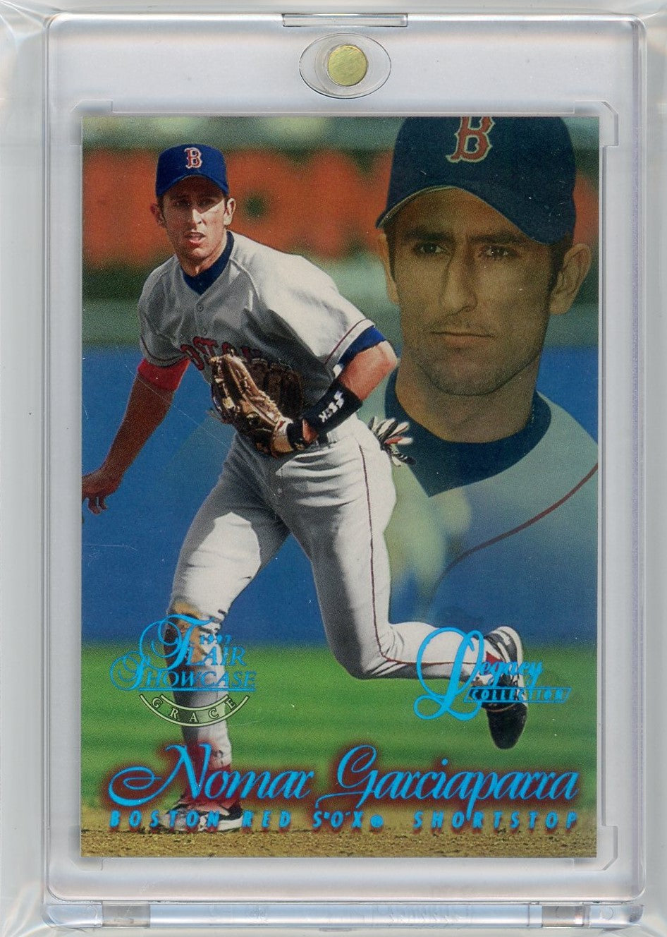 Nomar Garciaparra 1997 Flair Showcase Legacy Collection Row 1 #'d 040/100