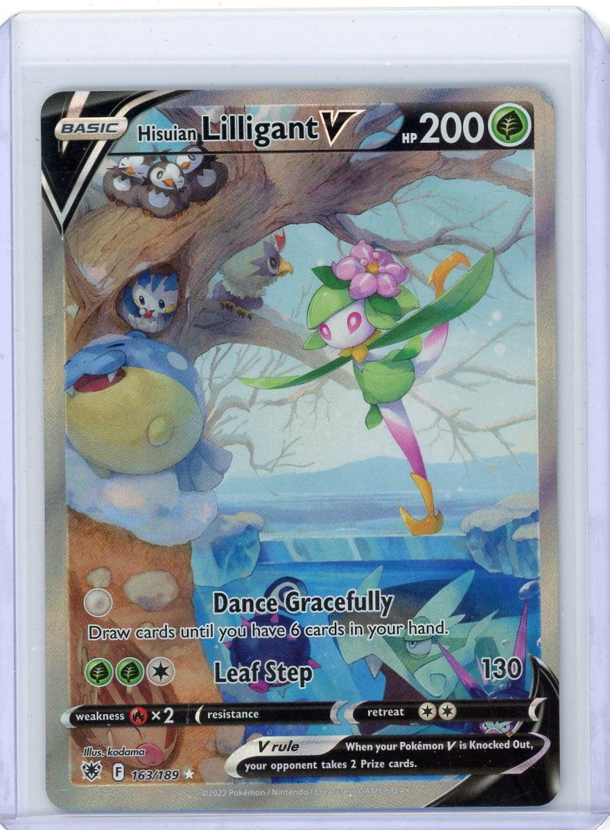 Hisuian Lilligant V Pokémon Astral Radiance Alternate Full-Art #163/189