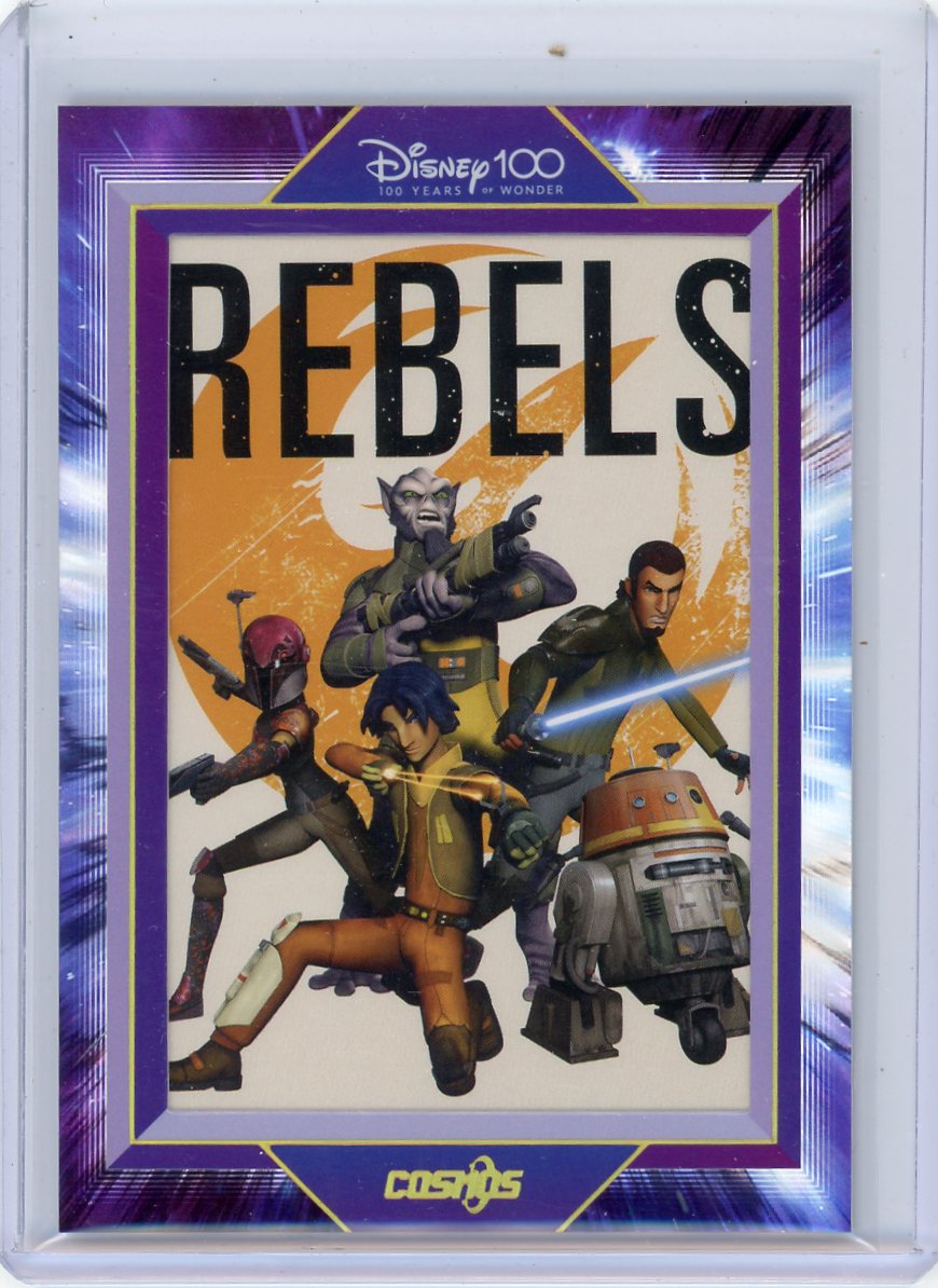 Rebels 2023 Kakawow Cosmos Disney100 Poster #'d 254/288