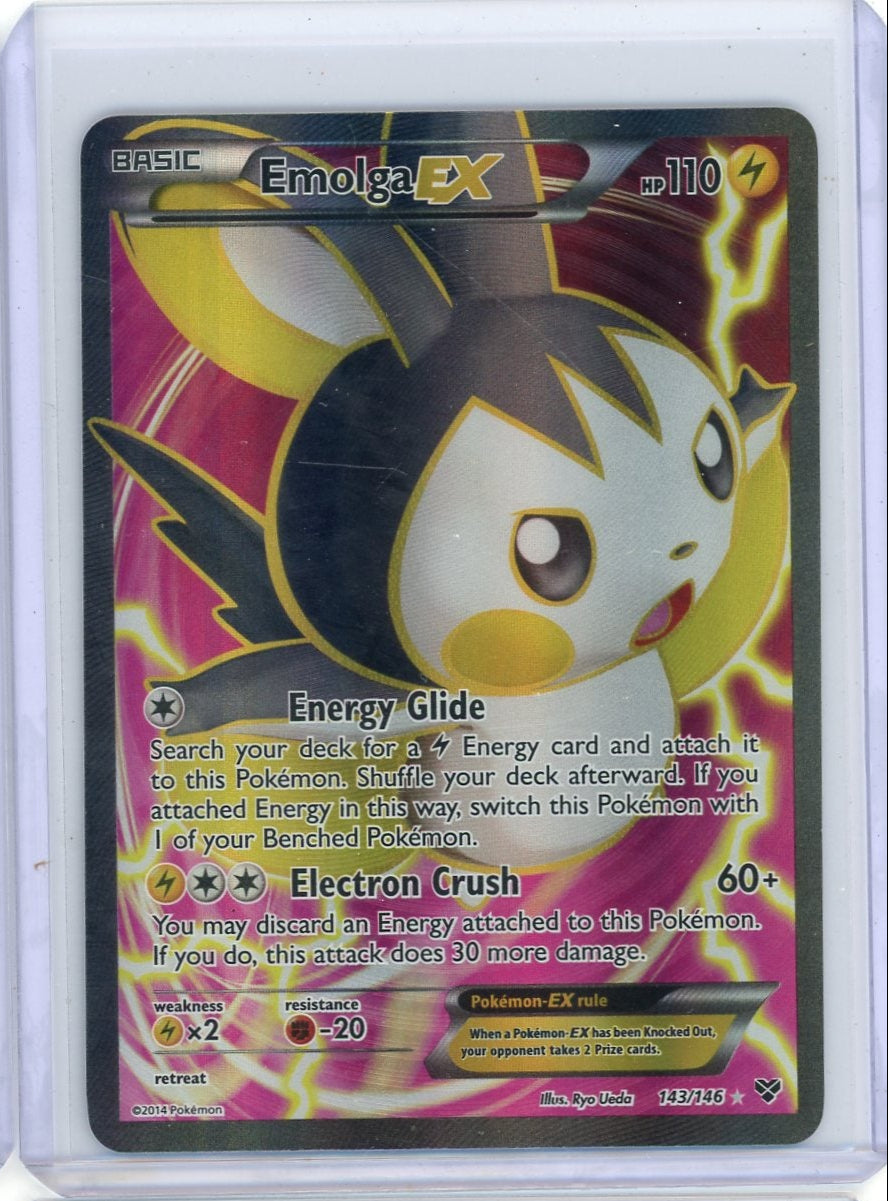 Emolga EX Pokémon XY Full-Art #143/146