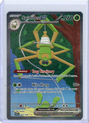 Spidops ex Pokémon Scarlet & Violet Special Illustration rare #243/198