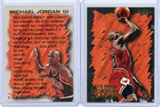 Michael Jordan 1996 Fleer Skybox Hardwood Leader #123