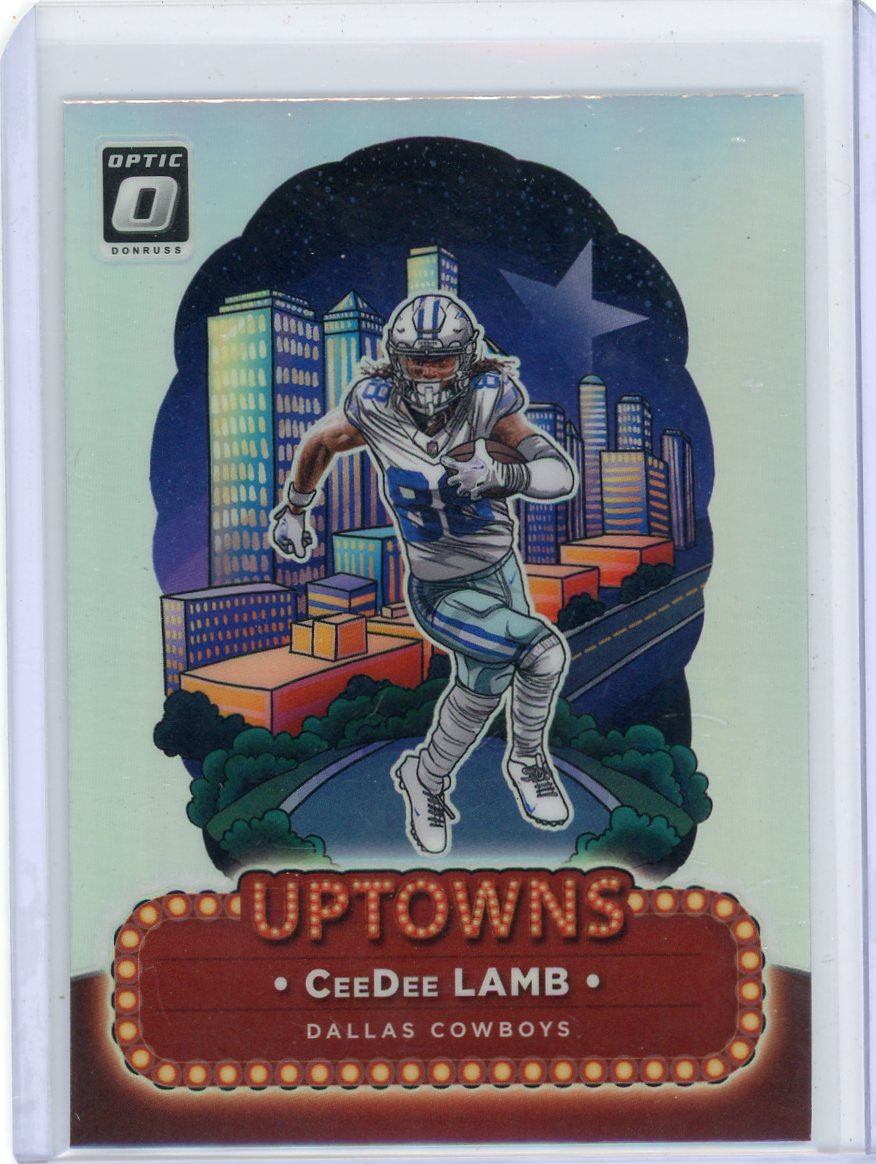 Ceedee Lamb 2024 Panini Donruss Optic Uptowns SSP