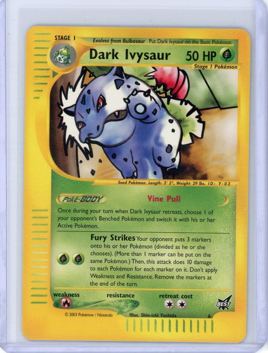 Dark Ivysaur Pokémon Promo #6