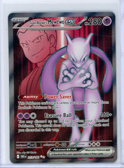 Team Rocket's Mewtwo Pokémon Destined Rivals Ultra Rare #213/182
