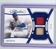 Lee Smith 2024 Panini Flawless Dual bat/jersey relic #'d 12/25