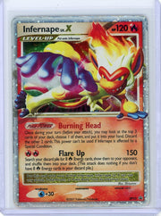 Infernape Lv. X Pokémon Diamond & Pearl Black Star Promo #DP10 (DMG)