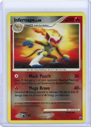 Infernape Lv.46 Pokémon Diamond & Pearl Majestic Dawn Reverse Holo #22/100