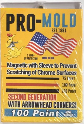 Pro-Mold MH100A 100PT THICK Card WITH SLEEVE HOLDER
