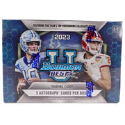 2023 Bowman Best University Football Breakers Delight 10-Box Case