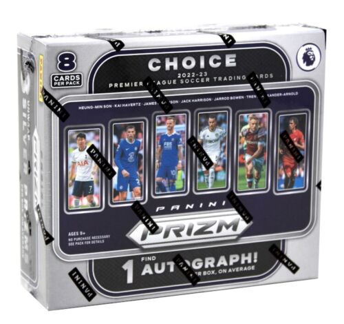 2022-23 Panini Prizm Premier League Soccer Choice 20 Box Case