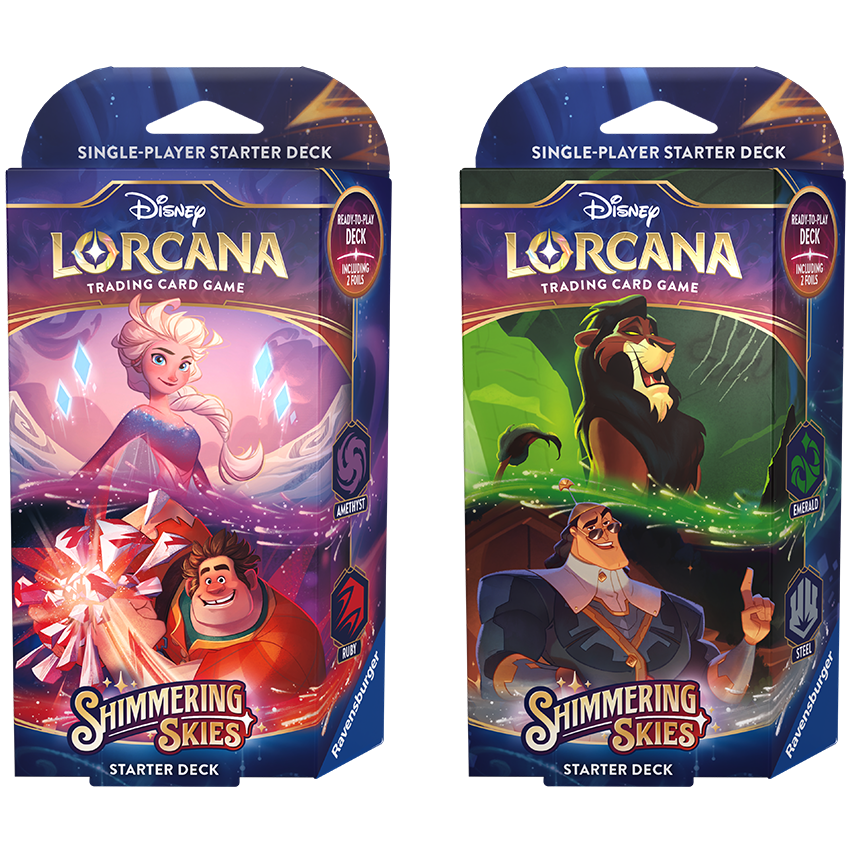 Disney Lorcana Shimmering Skies - Starter Deck