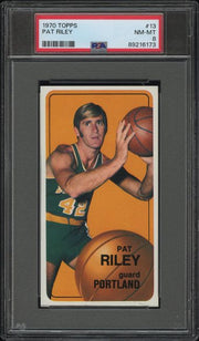 Pat Riley 1970 Topps #13 PSA 8