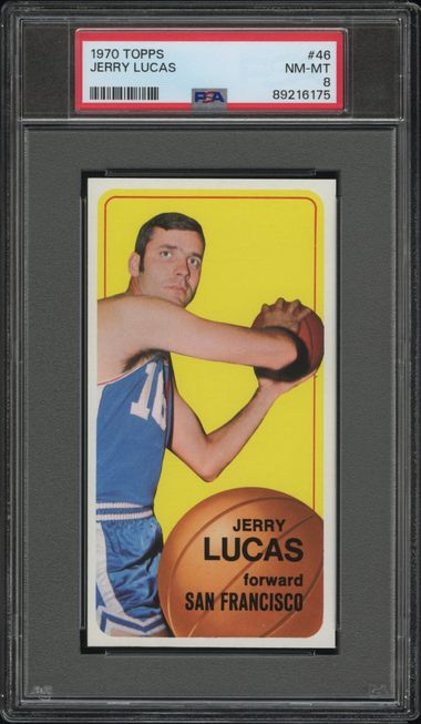 Jerry Lucas 1970 Topps #46 PSA 8