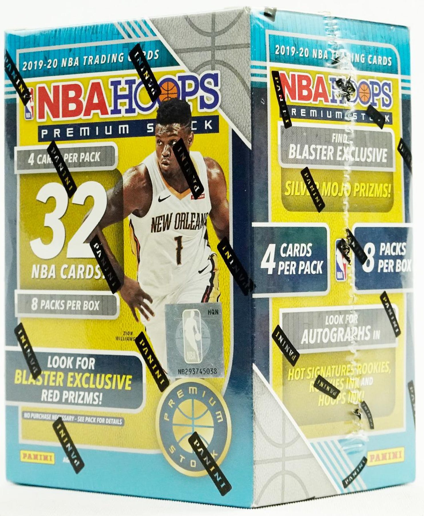 2019-20 Panini Basketball Hoops Premium Blaster Box – Piece Of The