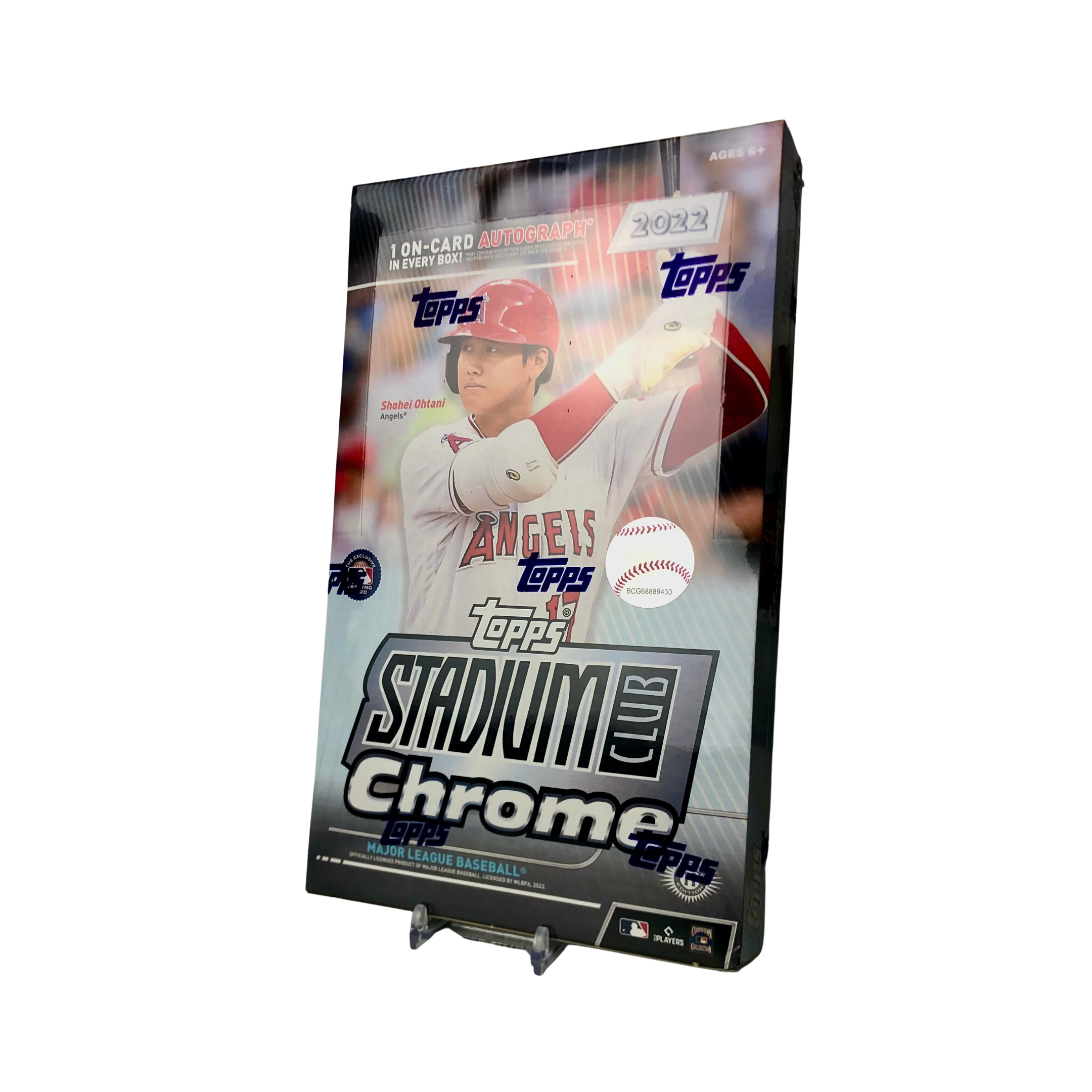 2022 Topps Stadium Club Chrome Baseball Hobby Box – Piece Of The Game