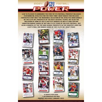 2021 Pro Set Power Football