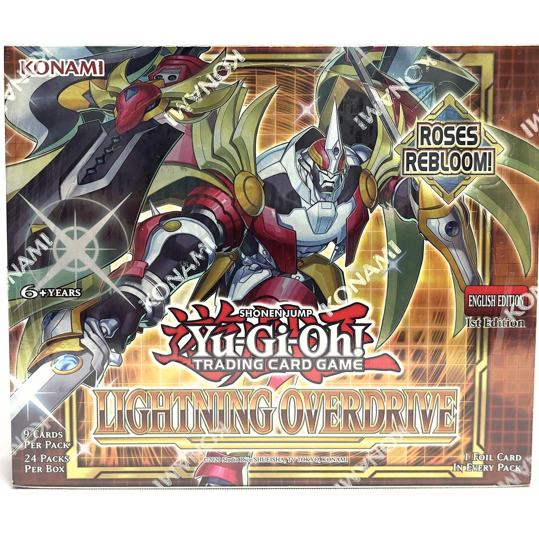 2021 Yu-Gi-Oh! Lightning Overdrive Booster Box