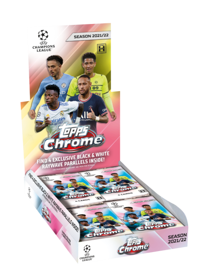 2021-22 Topps Chrome UEFA Champions League Lite Hobby Box