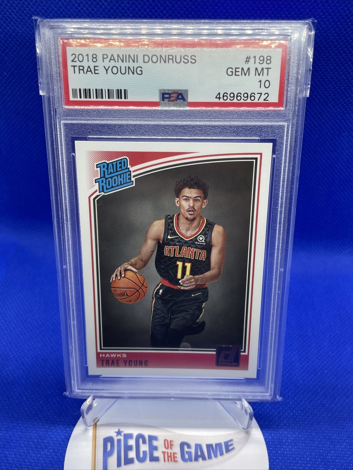 Lot - 2018-19 Panini Threads Trae Young Rookie Card