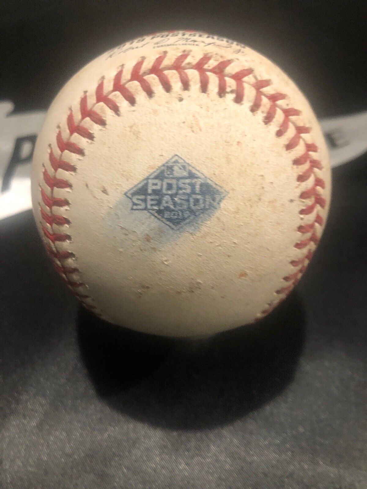 Stephen Strasburg MLB Game Used NLCS Strikeout #50 Baseball 10/14/19 Nationals
