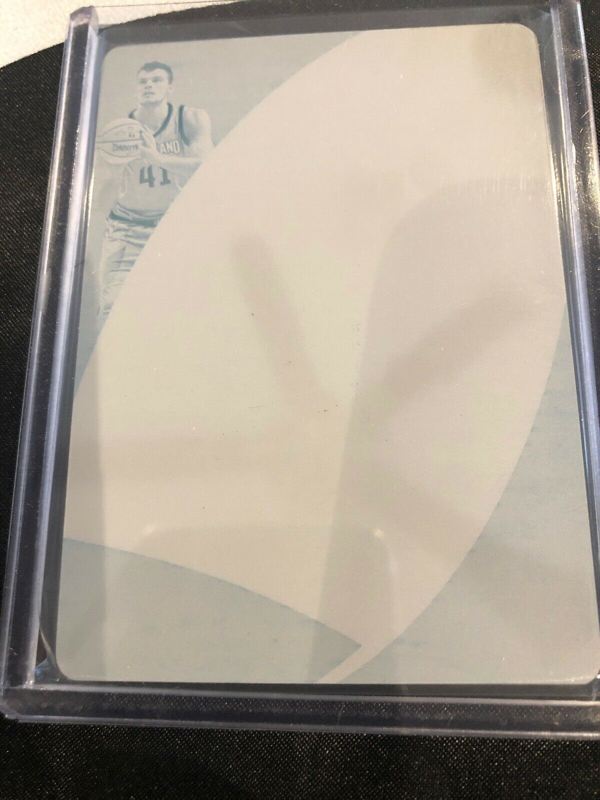 2017-18 Panini Immaculate Ante Zizic Printing Plate 1/1 Cavs